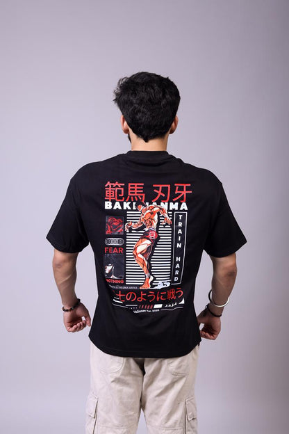 Baki Hanma Oversized Gym T-shirt