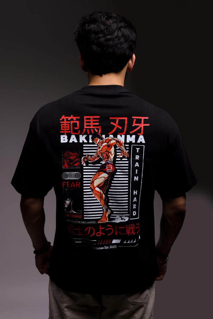 Baki Hanma Oversized Gym T-shirt